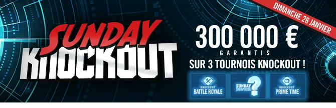 winamax sunday knockout