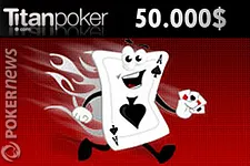Titan Poker lance la course aux points au mois de mai (cash game + tournois online) avec 50.000$ de prix.