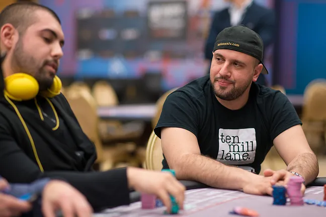 Michael Mizrachi with big Stack After Day 1a