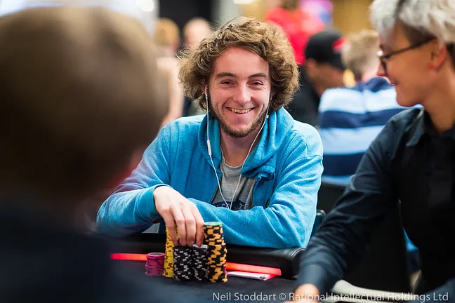 Anthony Chimkovitch is the overall Day 1 chipleader