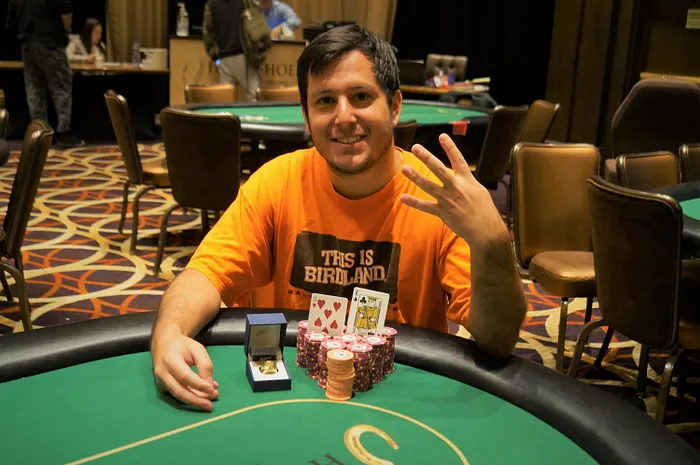 Horsehose Baltimore High Roller Champion Nicholas Verderamo
