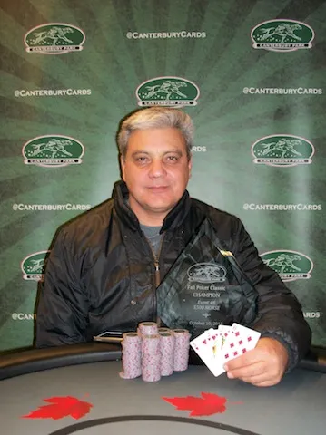 Adam Dahlin Wins Canterbury Park's Fall Poker Classic Main Event for ,035 107