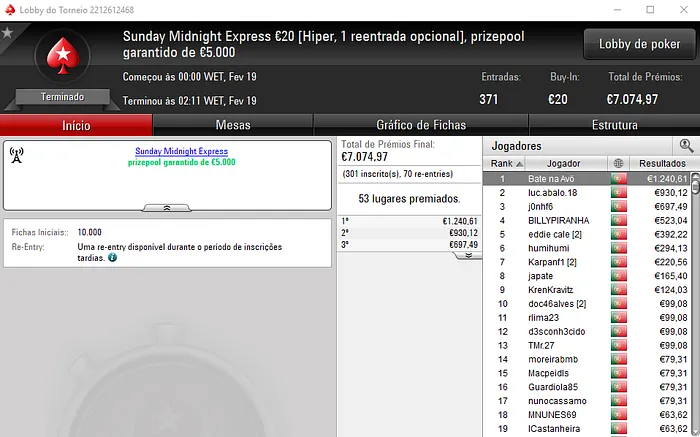 MysticLie6 Embolsa Dois Títulos; 4lk4line.pt Vence The Hot BigStack Turbo 104
