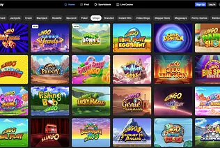 Choose from hundreds of Slingo games