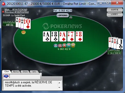SCOOP 2012 : le champion WSOP Pius Heinz dans l'argent 102