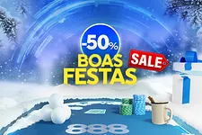 Natal chega mais chego à 888poker!