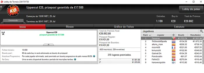 facilmeudeus, RuiBouquet e Penunao Vencem Maiores Prémios de Quarta 103