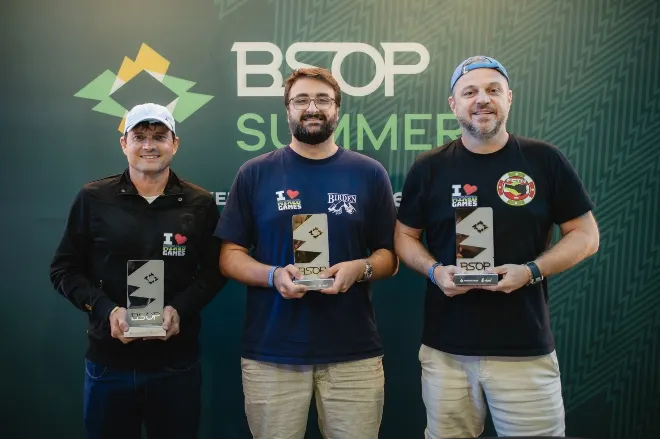 Leandro Ruy, Pedro Barossi e Rodrigo Garrido