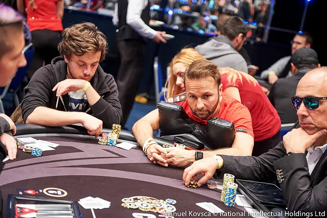 Daniel Negreanu Among Big Stacks for Day 2 of the High Roller