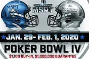 MSPT Poker Bowl IV Heads to Venetian Las Vegas During Super Bowl Weekend