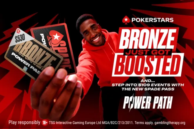 PokerStars Revamps Power Path With New $530 Bronze Pass