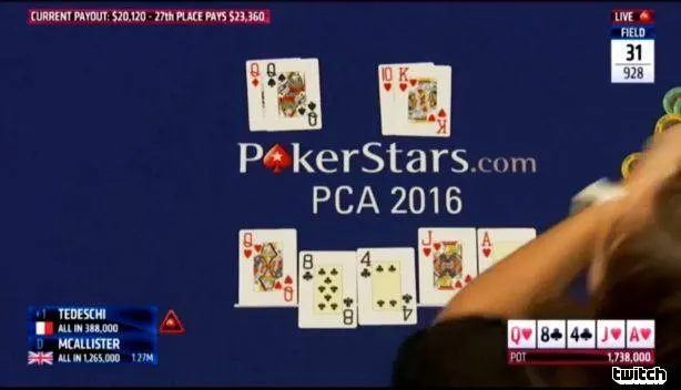 Main Event PCA2016 : Le show Pires continue, plus de Français mais de grands noms à 19 left 101