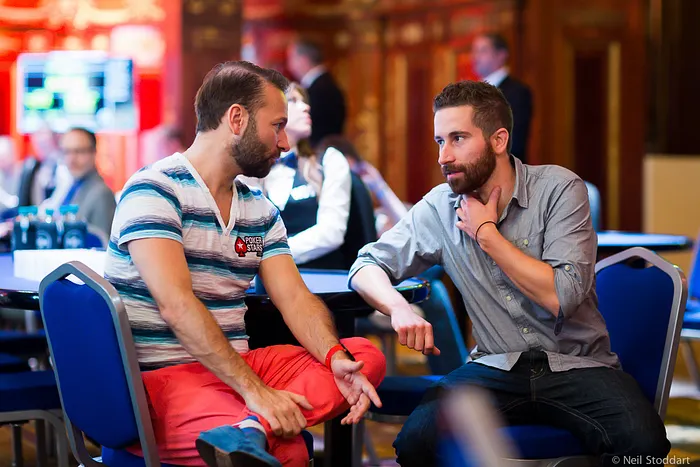 Coaches Daniel Negreanu and Jonathan Duhamel