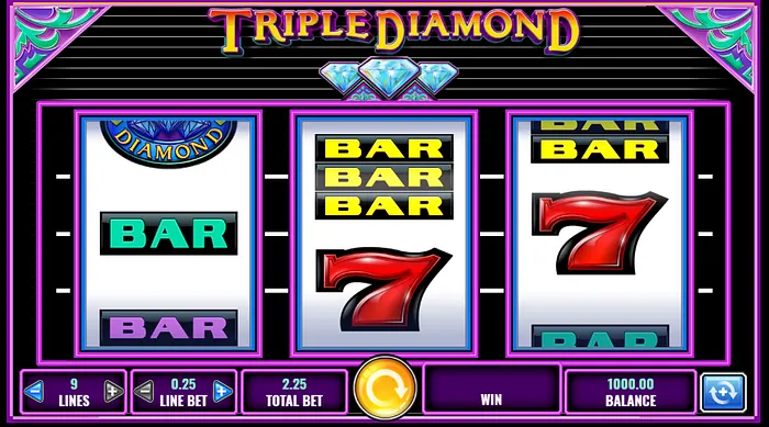 triple diamond slot