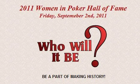 Mulheres no Poker Hall of Fame 2011 0001