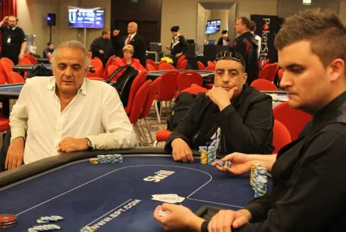 Michel Cohen et Tarak Bouchama plus tôt dans la semaine