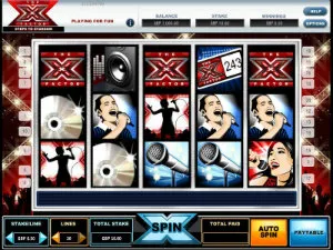 X Factor slots online