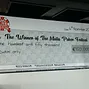 MPF Winner's cheque