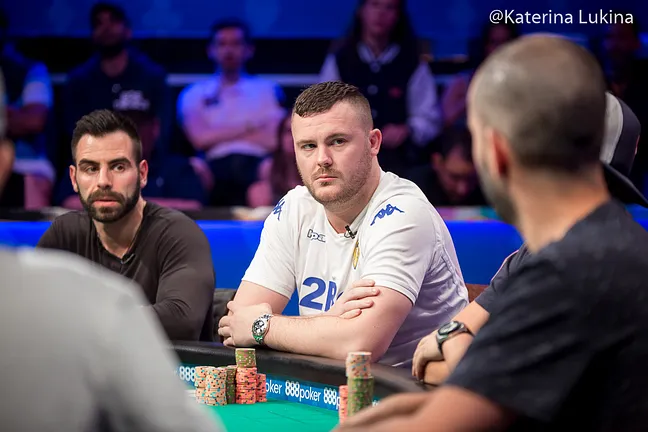 Jamie O'Connor at the Event #70 Final Table