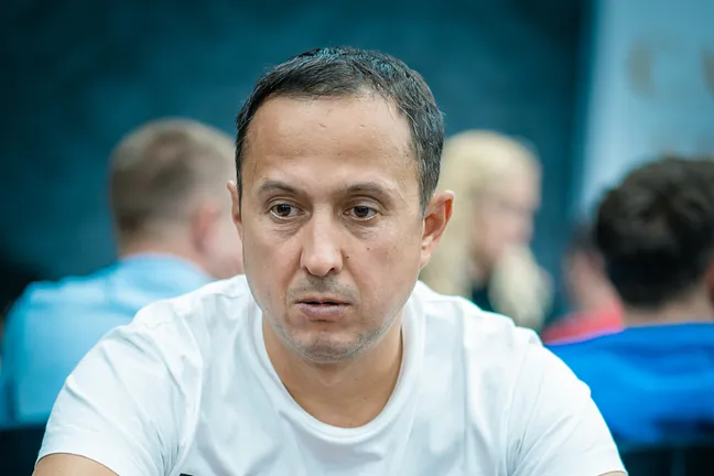 Marat Shafigullin second in chips for Day 2