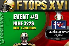 Full Tilt Online Poker Series FTOPS XVI : dimanche 25 avril, betrthanphil a remporté le tournoi Event #9 de NHLE à 322$.