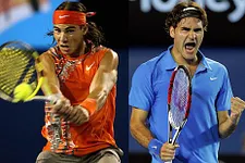 Rafael Nadal et Roger Federer