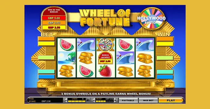 Wheel of Fortune Slot Hollywood Edition