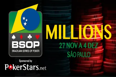 BSOP Millions: Edson Abdala é o Chip Leader do Dia 1A 0001