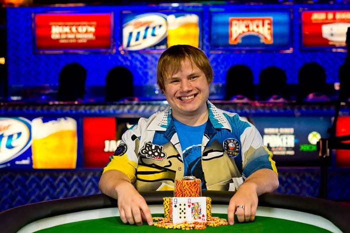 WSOP Event 01 Gold Bracelet Winner Chad Holloway