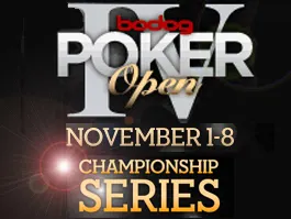 Bodog Poker Open IV du 1er au 8 novembre 0001