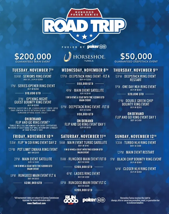 RGPS Tunica Schedule