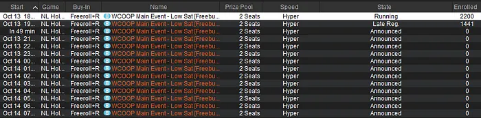 freerolls wcoop 2022