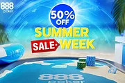 Massive Value Awaits During the $300K Gtd Summer Sale Week at 888poker