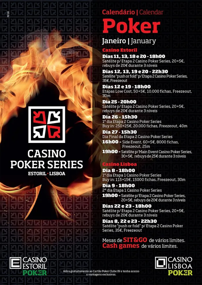 Arranca a Etapa #4 do Casino Poker Series 101