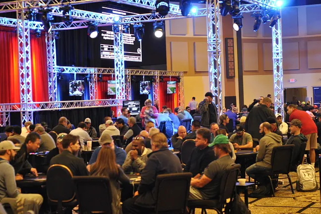 WinStar River Poker Series Tournament Floor