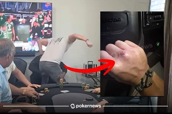 Maurice Hawkins Poker Fight