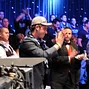 Filipo Candio applauds his his table mates after he is eliminated
