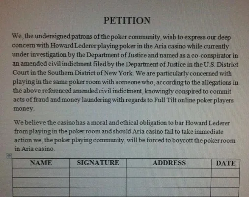 The Weekly Turbo: DOJ Discusses Full Tilt Poker Repayments, Lederer Petition, and More 101