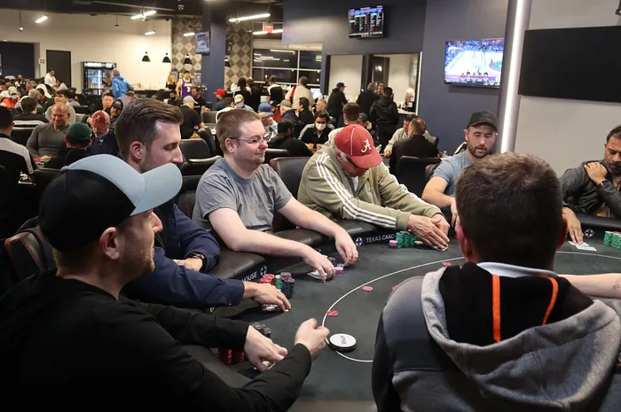 Texas card house poker