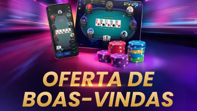 bonus de boas-vindas poker online