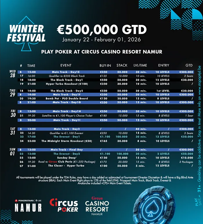 Winter Series Namur 2026