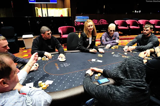 Leon Tsoukernik leads the way in the $10,300 High Roller