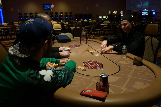 Cory Bogert and Jeremy Scharf Heads Up