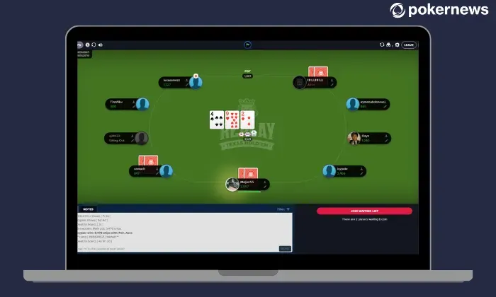 Replay Poker gameplay