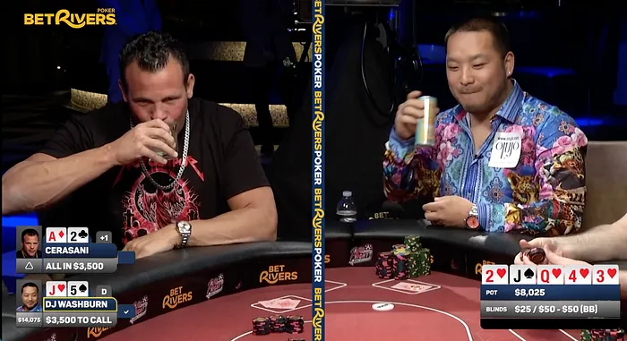 DJ Washburn Crushes While Phil Hellmuth Falters in Latest Hellmuth's Home Game 101