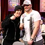 Phil Laak and Michael Mizrachi are pumped for the feature table.