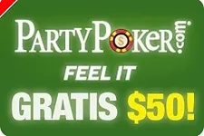 party poker bonus sem deposito
