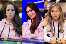 Rosana, Vivi e Bárbara WSOP