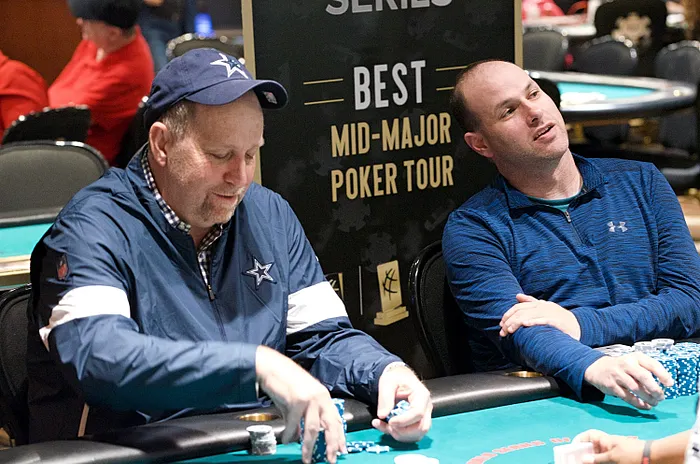 Dennis Jones and Mykel Comroe