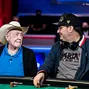 Phil Hellmuth and Doyle Brunson